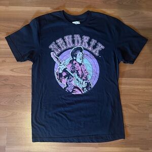 Forever 21 Black Jimi Hendrix Graphic Tee